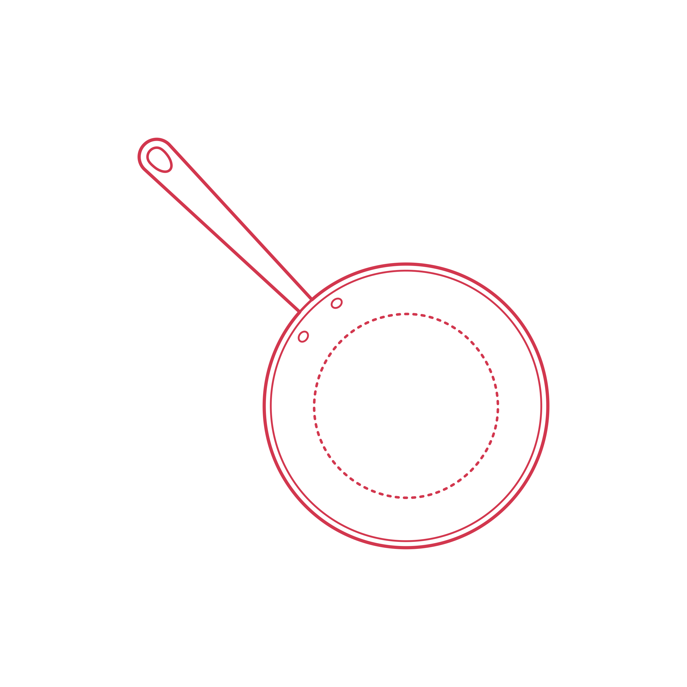 Objects Cooking Pans Frying Pan 8 Inch Craft Design Svg File Free Vectors